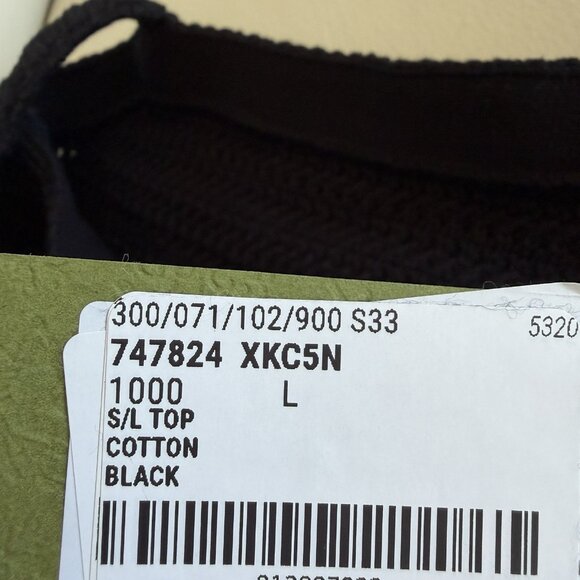 NWT GUCCI Crochet-Knit Sleeveless Crop Top Sz L Black 100% Authentic - Picture 8 of 10